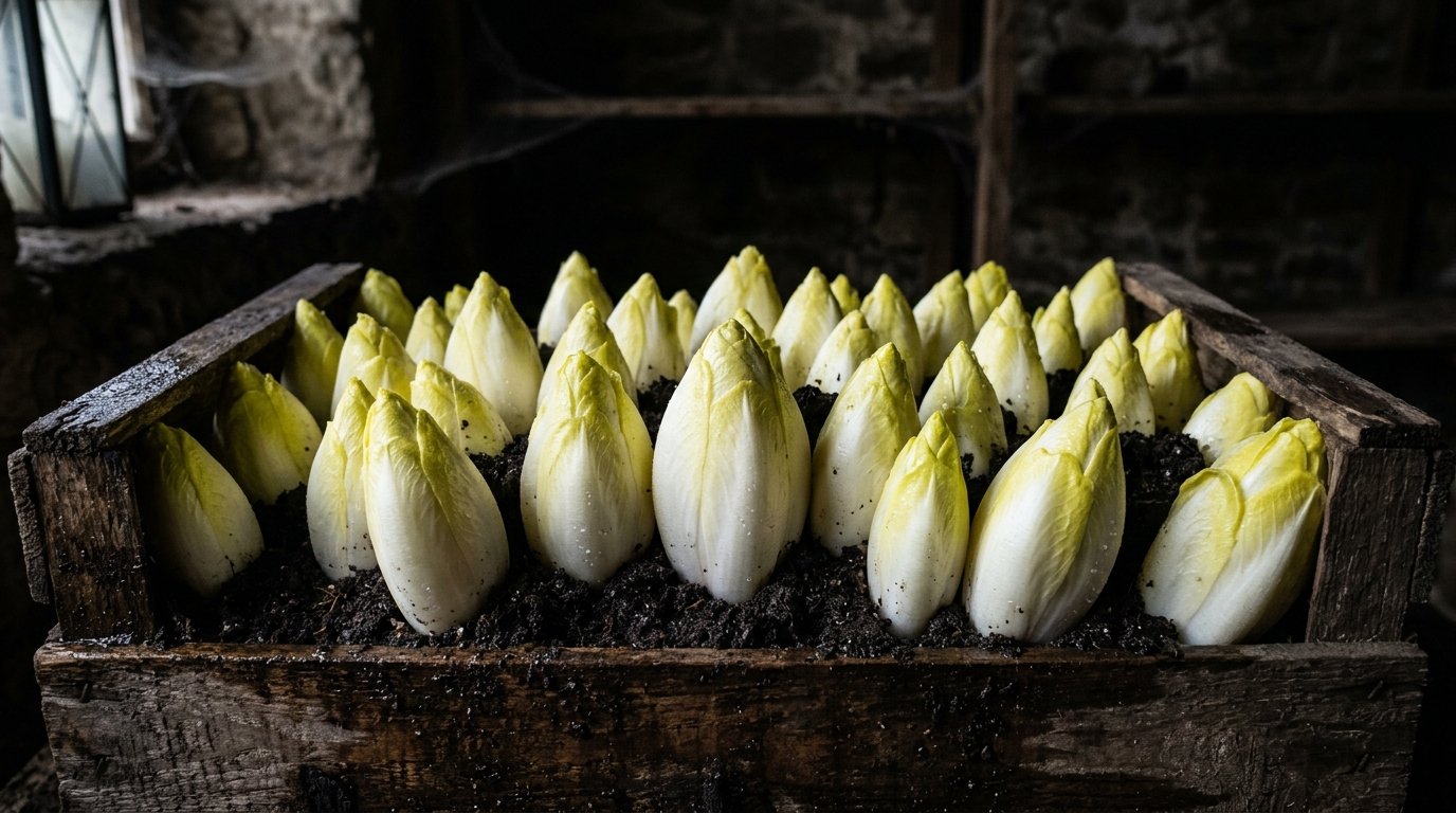 Forçage des endives en cave : méthode étape par étape