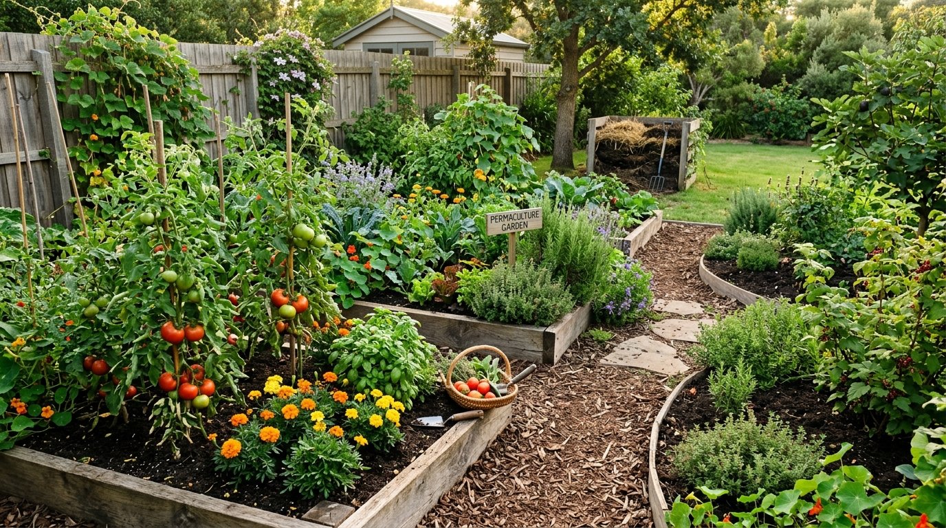 La permaculture au potager : guide complet pour débuter et concevoir son jardin