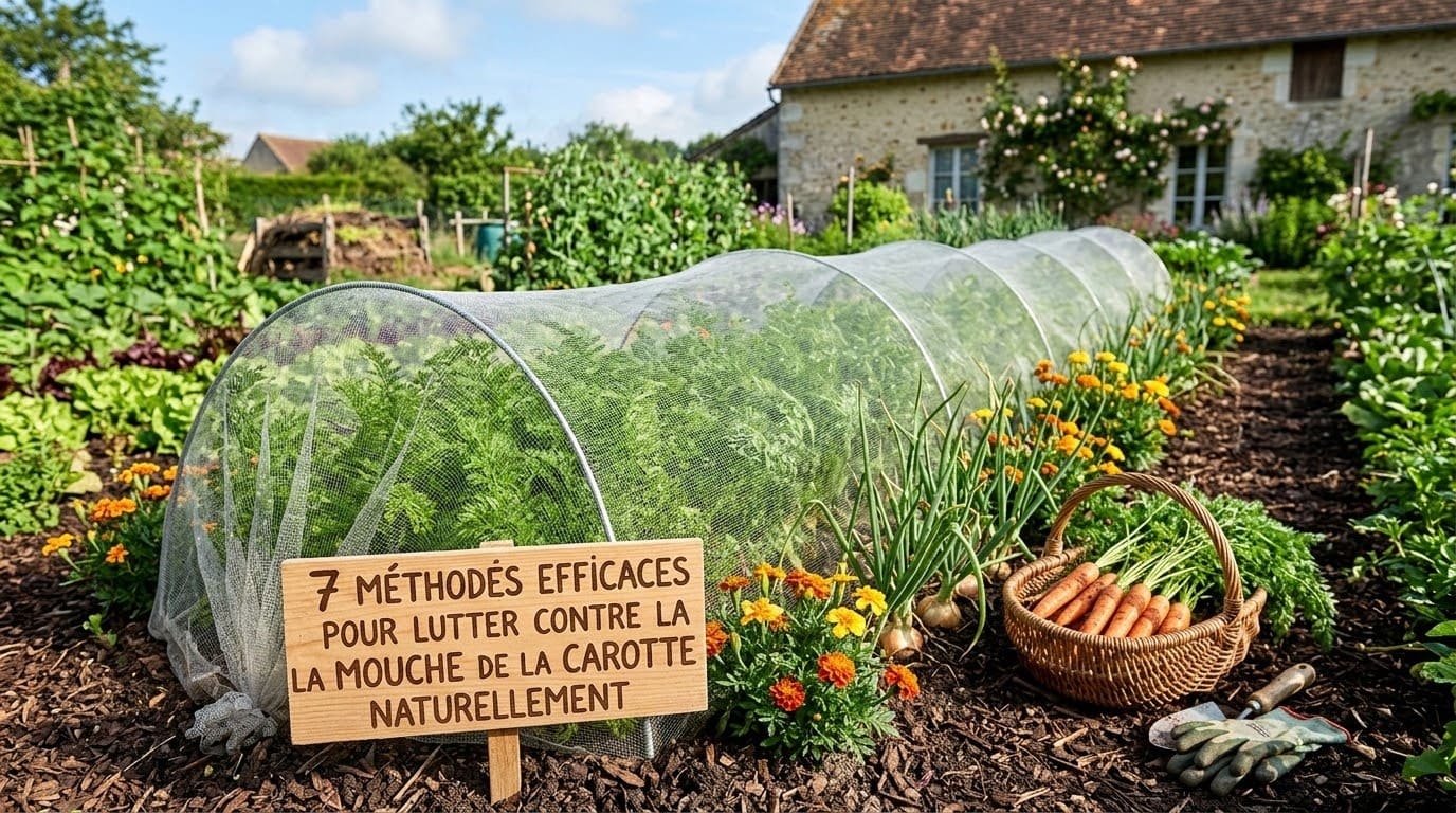 7 astuces pour lutter contre la mouche de la carotte naturellement